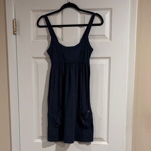 VTG Victoria's Secret Pink Navy Sleeveless‎ Dress size XS